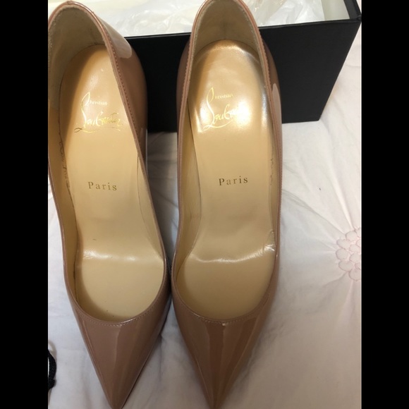 Christian Louboutin Pigalle Follies nude 38 - Picture 5 of 9